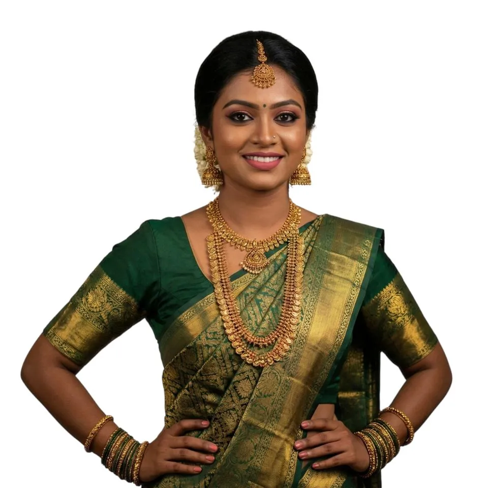 Professional wedding makeup